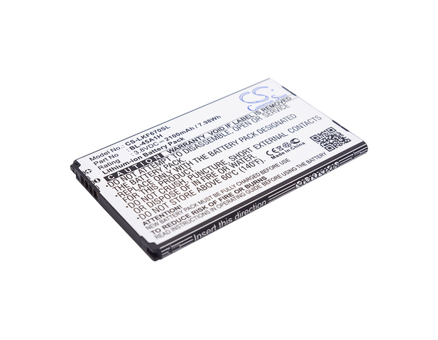LG Puhelimen Akku 3.8v 2100mAh Li-Ion - LG kännykän akut - 4894128119845 - 1
