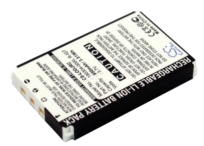 Logitech 190301-0000 3.7v 950mAh Li-Ion - Kaukosäätimen akut - 4894128030225 - 1