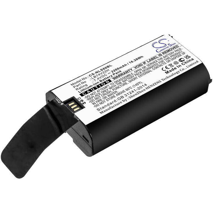 Maksupääteakku SP60 7.4V 2200mAh Li-ion - Maksupääteakut - 4894128171485 - 1
