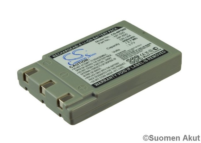 Minolta akku NP-500 3.7v 850mah liion - Minolta kameranakut - 4894128005445 - 1