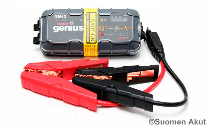 Noco Genius GB40 starttiboosteri12v1000A - Starttiboosterit - 046221150025 - 1