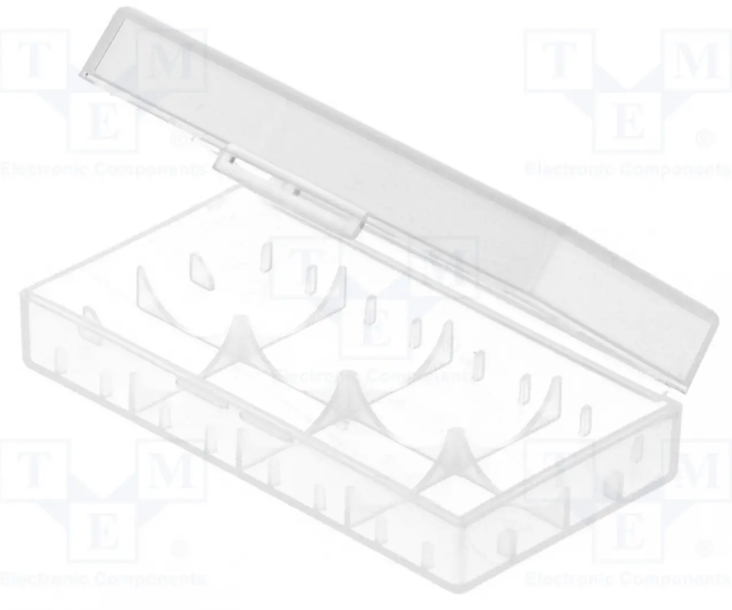 Paristokotelo 18650/16340 kennoille - Paristokotelot - 888025 - 1