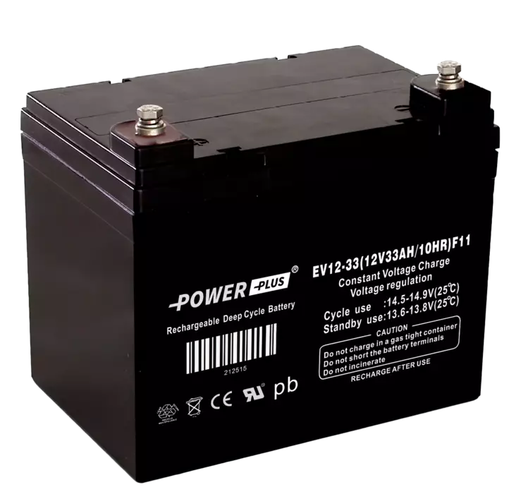 Power Plus Agm-akku 12V 33Ah Deep Cycle - AGM ajovoima- ja teollisuusakut - 212515 - 2