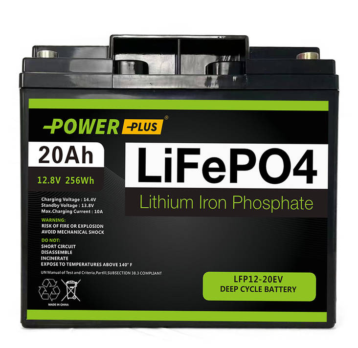 Power Plus LFP12-20EV akku12,8V20Ah - Li-ion ajovoima- ja teollisuusakut - 78345 - 1