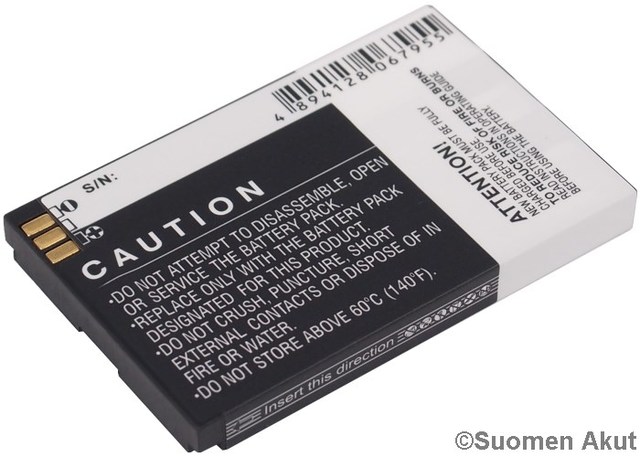 Sonim XP3 akku 3.7v 1150mAh Liion CS - Sonim kännykän akut - 4894128067955 - 1