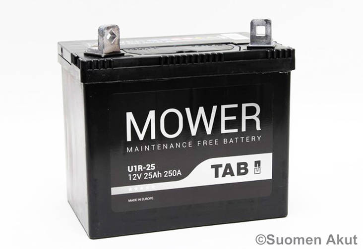 TAB Mower Mp-Akku U1R-25 12V 25Ah (250EN - Ruohonleikkuriakut - 3838807035065 - 1