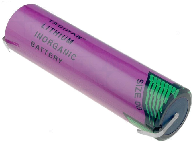 Tadiran SL-2790T/ DD Juotoskorvilla - 3.6V Lithiumparistot - 597645 - 1