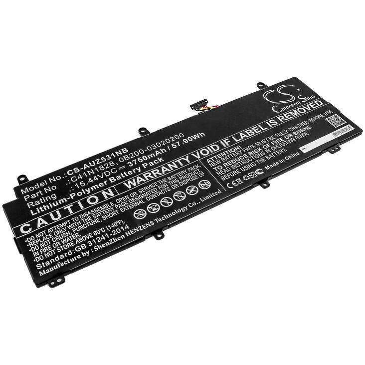 Tietokoneen Akku ASUS 15.44V3750mA(589 - Asus kannettavan akut - 4894128165965 - 1