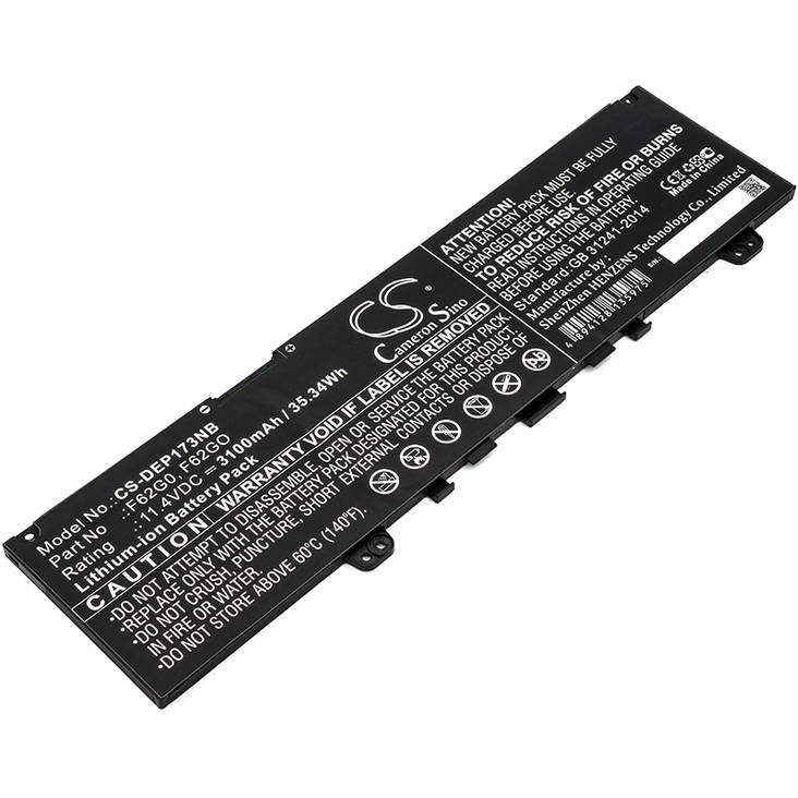 Tietokoneen Akku Dell 11.4V 3100mAh(461) - Dell kannettavan akut - 4894128135975 - 1
