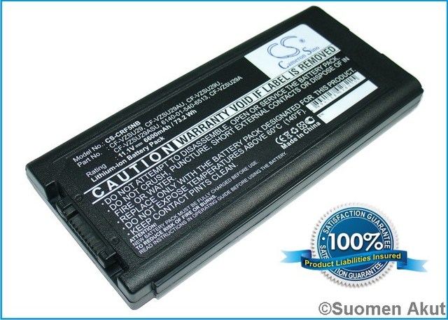 Tietokoneen Akku Panaso.11.1V6600mAh(76) - Muiden merkkien kannettavan akut - 4894128028215 - 1