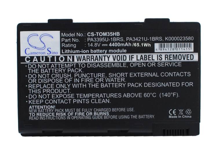 Tietokoneen Akku Toshiba 14.8V4400mA(516 - Toshiba kannettavan akut - 4894128011415 - 1