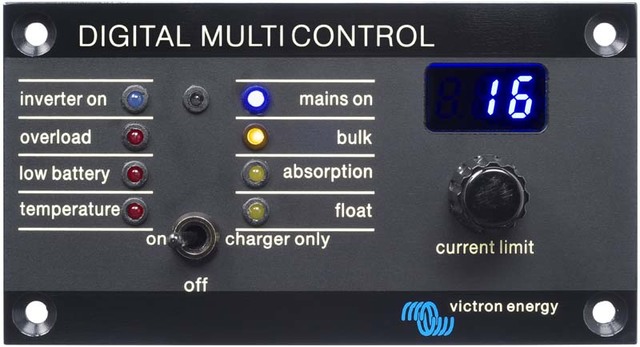 Victron Digital Multi Control 200/200A - Hallinta ja ohjelmointi - 125478535 - 1