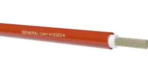 Solar kaapeli 6mm2 Punainen 1m - Johdot - 280135 - 1