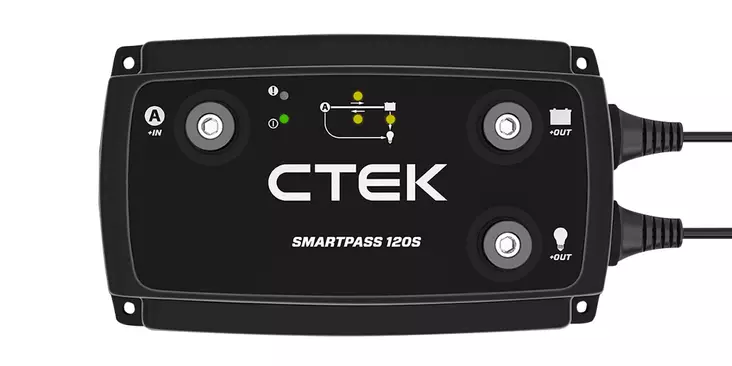 CTEK SMARTPASS 120S asennussarjalla - Ajoneuvojen akkulaturit - 7340103406785 - 1