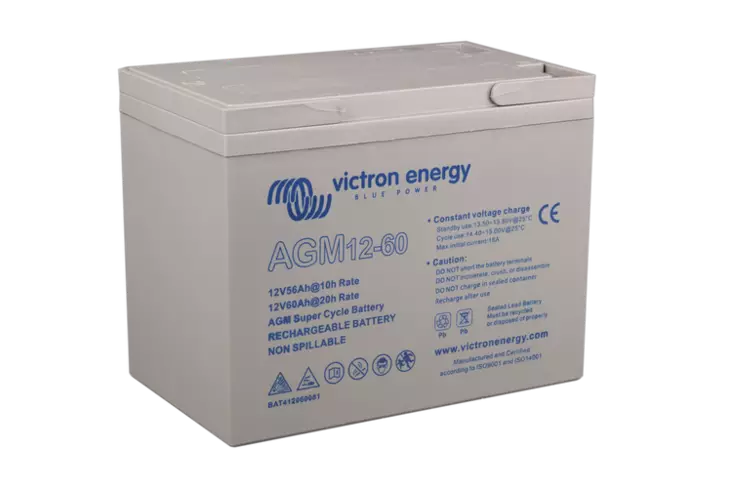 Victron Super cycle Agm-Akku 12v 60Ah - AGM ajovoima- ja teollisuusakut - 8719076063285 - 1
