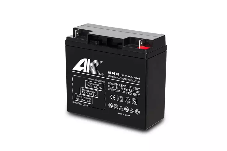 AK Agm-akku 12V 18Ah - AGM ajovoima- ja teollisuusakut - 75325 - 1