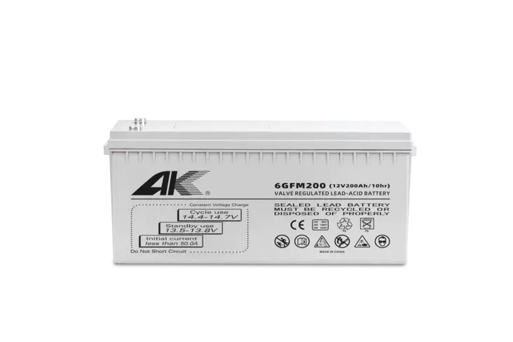 AK Agm-akku 12V 200Ah - AGM ajovoima- ja teollisuusakut - 75355 - 1