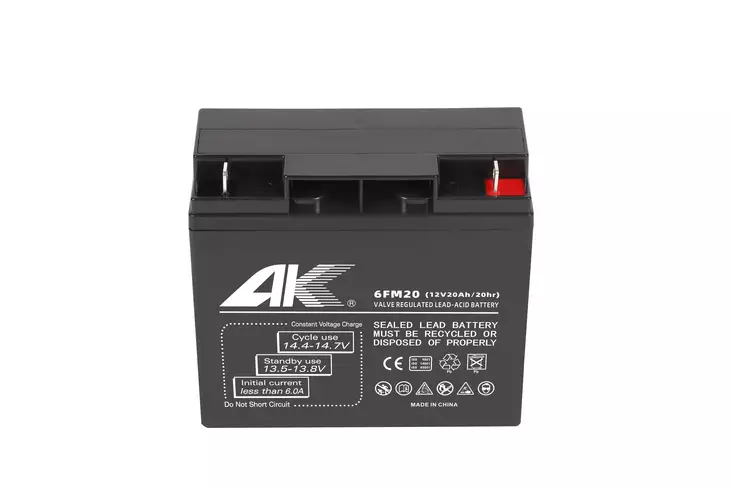 AK Agm-akku 12V 20Ah - AGM ajovoima- ja teollisuusakut - 75335 - 1