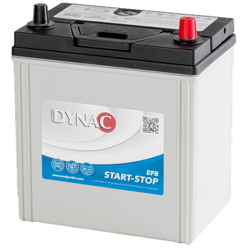 Dynac akku EFB B20 12V 40Ah 540503038 - Dynac akut - 8717101000465 - 1