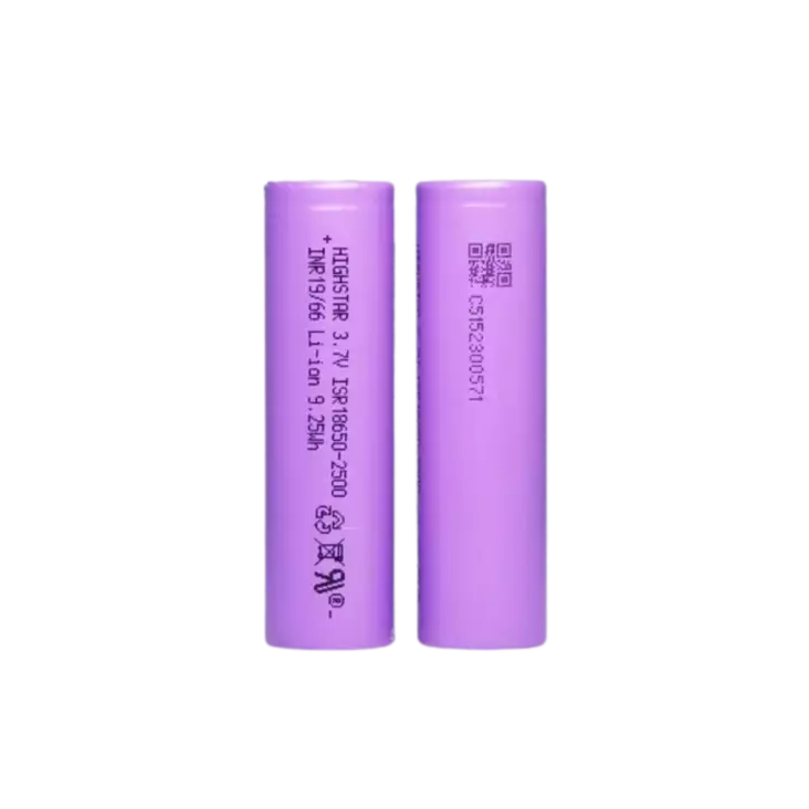 Highstar ISR18650-2500 3.7V 2500mAh - 18650 Li-ion kennot - 148155 - 2