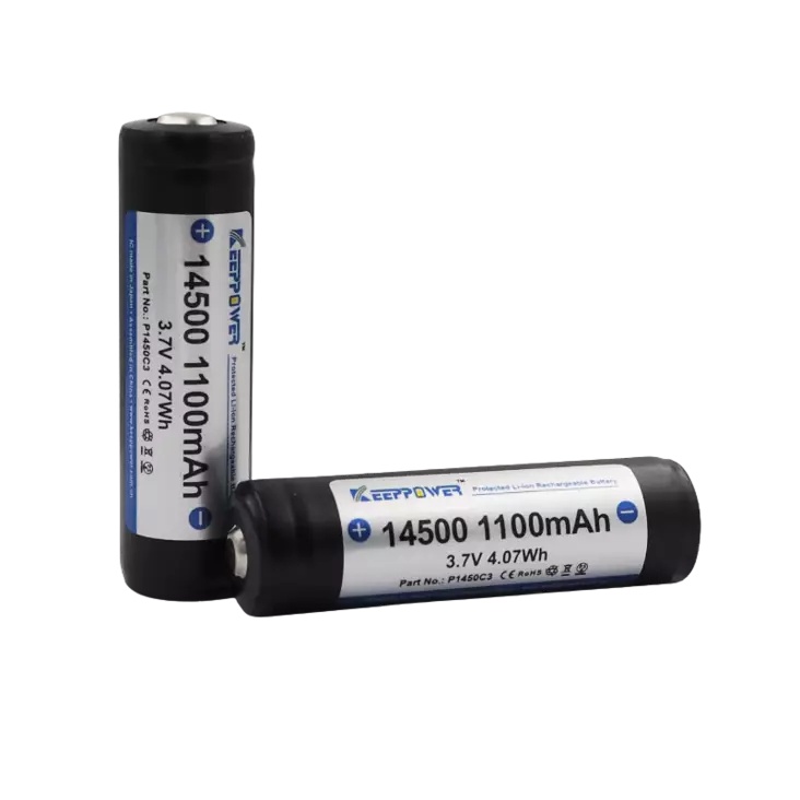Keeppower akku P1450C3 14500 2kpl piir. - Muut Li-ion kennot - 6970906550395 - 2