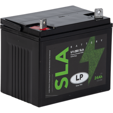 LandportMp-Akku U1-280SLA 12V24Ah(280EN) - Ruohonleikkuriakut - 8717101000625 - 1
