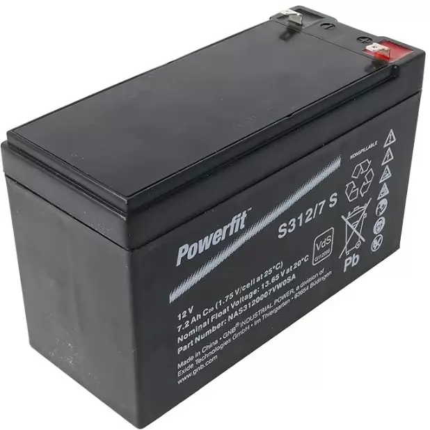 Powerfit Agm-Akku 12v 7.2Ah S312/7S - AGM ajovoima- ja teollisuusakut - 74586315 - 1