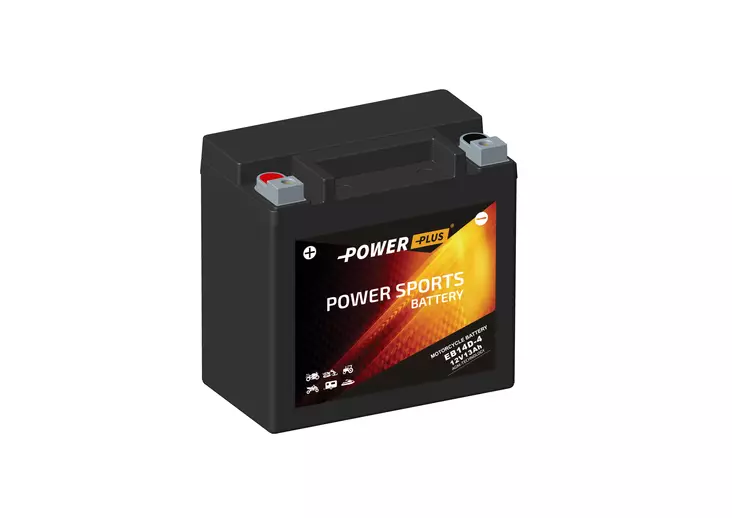 Power plus Agm-akku EB14D-4 12V13Ah 200A - AGM MP- ja kelkan akut - 7015 - 1