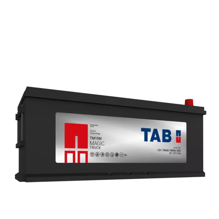 TAB käynnistysakku Magic TM15M 12V 150Ah 1000A(EN) - Tab käynnistysakut - 3838807029675 - 2
