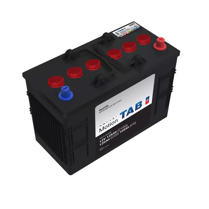 TAB Motion Pasted 12v 120Ah 105P - Putki- ja massalevyakut - 3838807029835 - 2