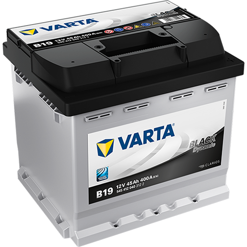 Varta Black Dynamic B19 12V 45Ah 400A - Varta käynnistysakut - 4016987119365 - 1