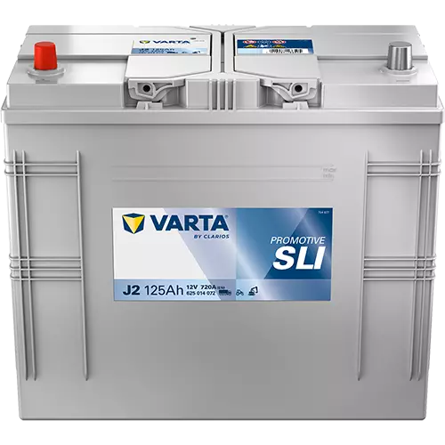 Varta Promotive J2 12V 125Ah 720A (EN) - Varta käynnistysakut - 4016987129135 - 1