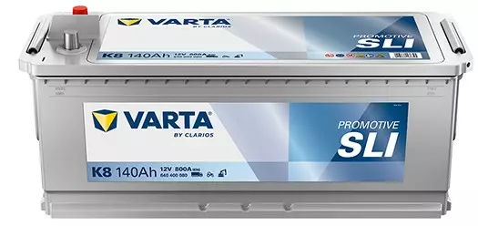 Varta Promotive K8 12V 140Ah 800A (EN) - Varta käynnistysakut - 4016987166345 - 1