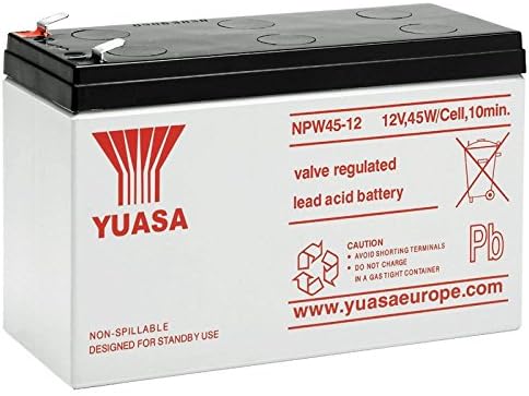 Yuasa Agm-akku 12V 8,5Ah NPW45-12 - AGM ajovoima- ja teollisuusakut - 21234765 - 1