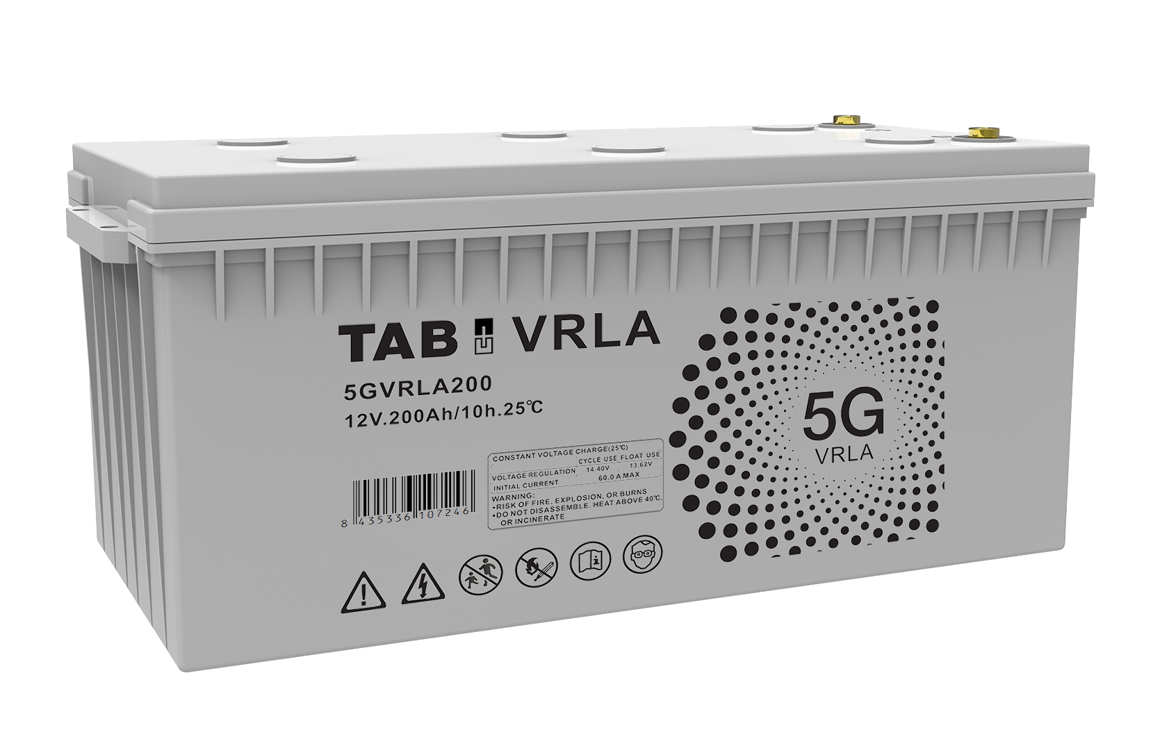 TAB Agmakku 5GVRLA200 12V 200Ah/10h 522x234x218/225 TerminalF11 kierrenapa Suomenakut.fi