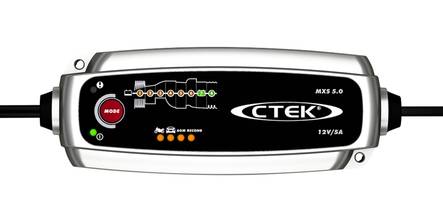 CTEK MXS 5.0 EU-A 12V 5A - Ajoneuvojen akkulaturit - 7350009569736 - 1