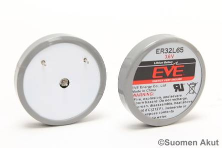 EVE ER32L65 1Ah Lithiumparisto 3.6V - 3.6V Lithiumparistot - 1521006 - 1