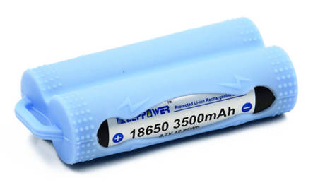 Paristokotelo silikoni 18650 kennoille - Paristokotelot - 888026 - 2