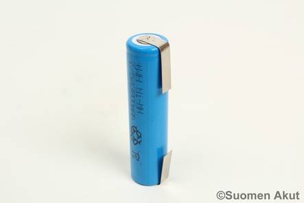 Power Plus 380AFH 1.2v 3700mAh Nimh JK - Nimh Juotoskorvalliset kennot - 1516 - 1
