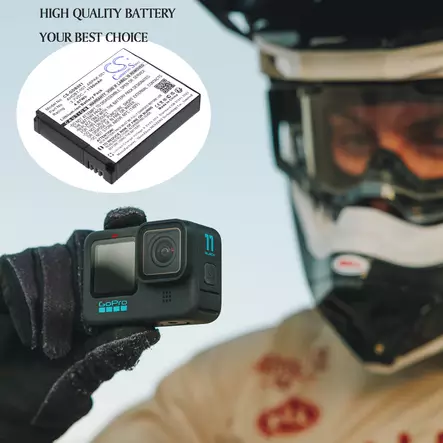 Gopro akku 3.7v 1100mAh liion AHDBT-001 - GoPro kameranakut - 4894128032526 - 2