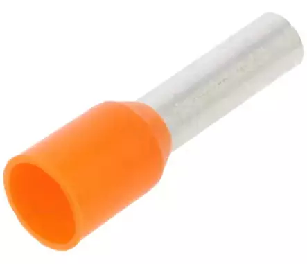 Pääteholkki 4mm2 pään pituus10mm - Akkukengät ja hauenleuat - 8013629007086 - 1