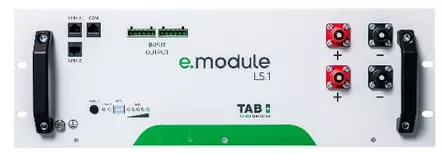 TAB ESS Rack e.Module L5.1 51,2V/5kWh - Li-ion ajovoima- ja teollisuusakut - 4896 - 2