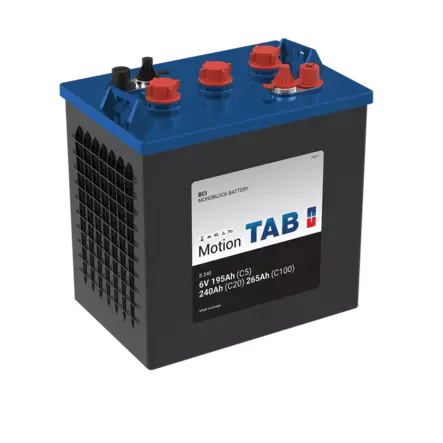 TAB Motion BCI B240 6V 240AH/20HR DT - Putki- ja massalevyakut - 3838816254976 - 2