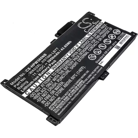 Tietokoneen Akku HP 11.1V 3950mAh(675) - Hp kannettavan akut - 4894128134626 - 1