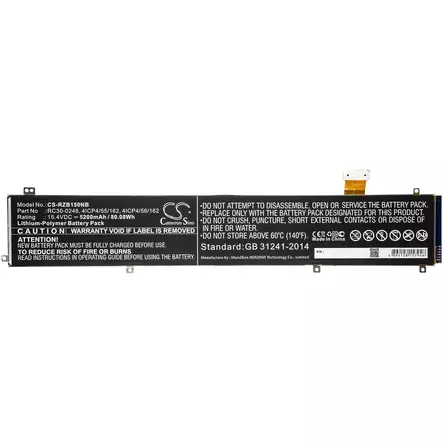 Tietokoneen Akku Razer 15.4V5200mAh(685 - Muiden merkkien kannettavan akut - 4894128157946 - 2
