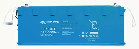 Victron Li-ion akku 51,2V/100Ah NG - Li-ion ajovoima- ja teollisuusakut - 8719076064756 - 1