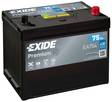 Exide Premium EA754 12V 75Ah - Exide käynnistysakut - 3661024034166 - 1