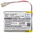 Sony tarvikeakku 3.7V 1000mAh CS - Langattomien kuulokkeiden akut - 4894128141846 - 3