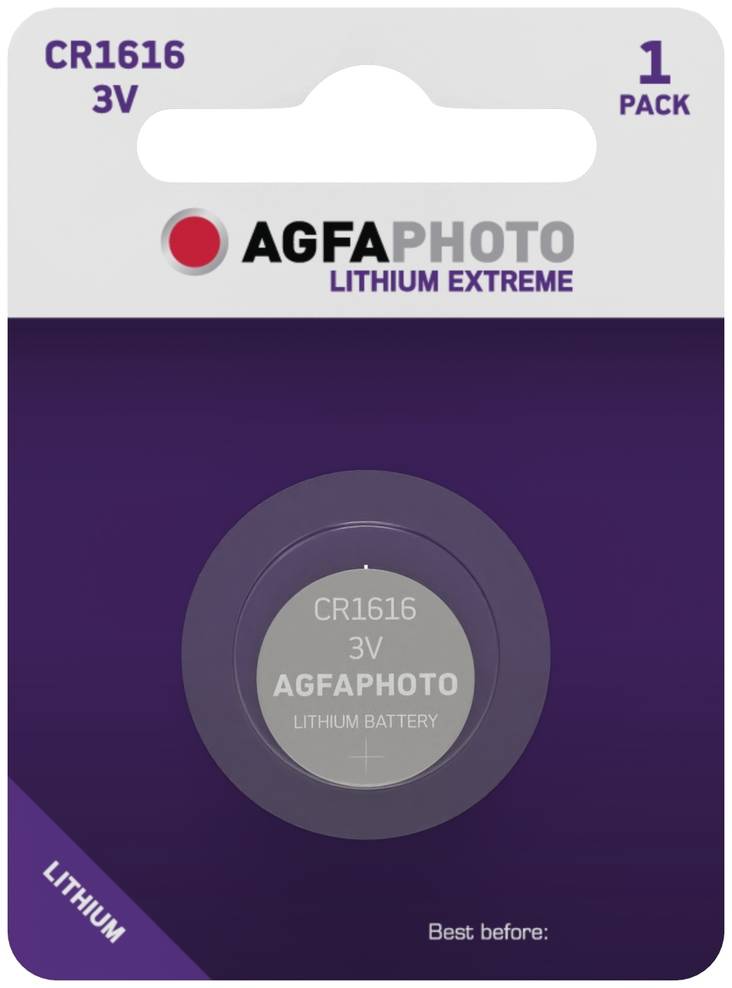 CR1616 3V Lithiumparisto 1kpl Blist - CR1616 3V lithiumparistot - 4250175804996 - 1
