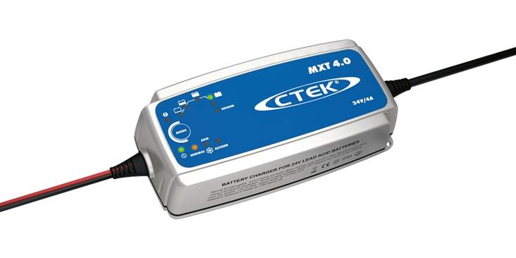 CTEK MXT 4.0 EU 24V 4A - Ajoneuvojen akkulaturit - 7350009567336 - 1
